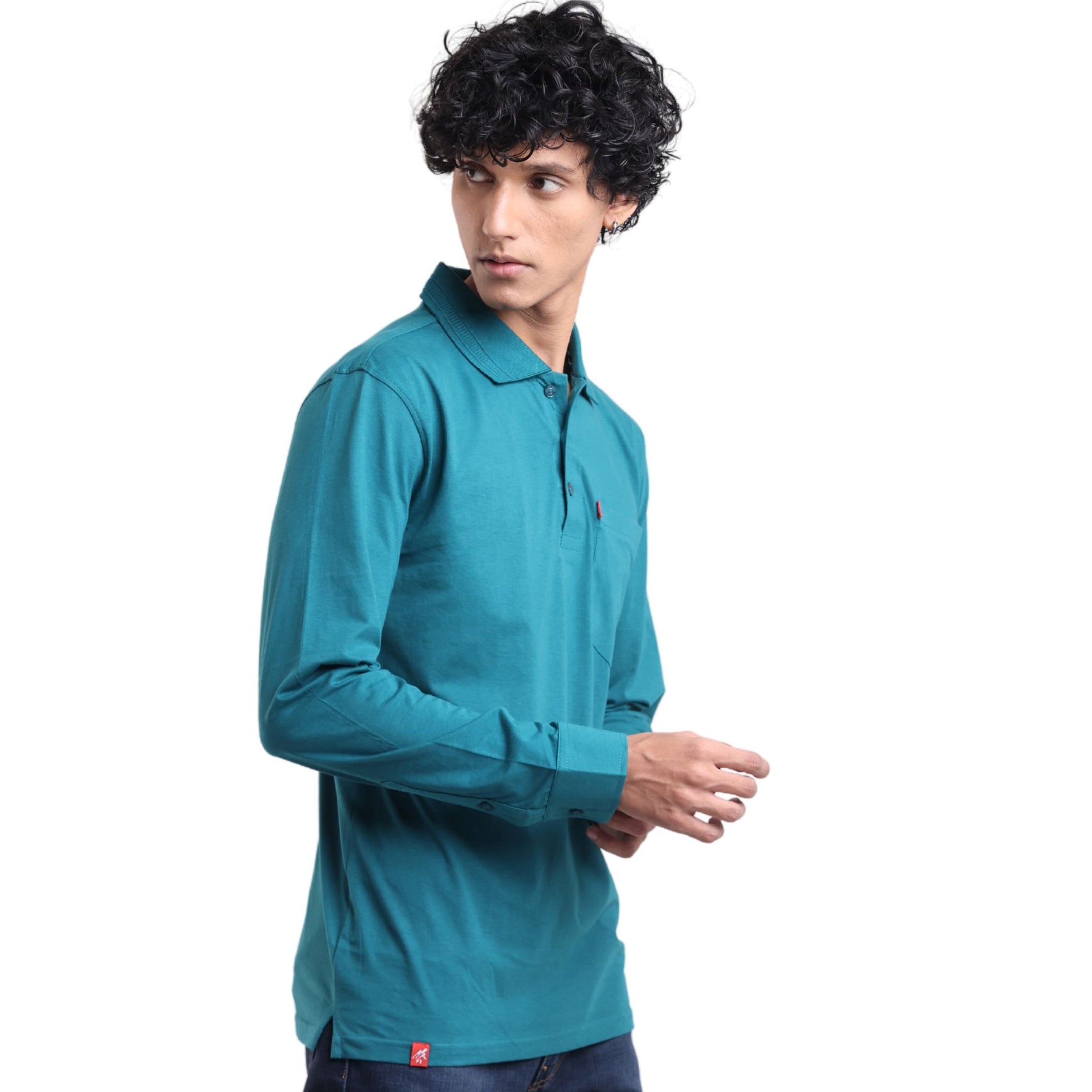 Feather Touch Cloud Cuffed Polo Full Sleeved Cuffed Polos P3