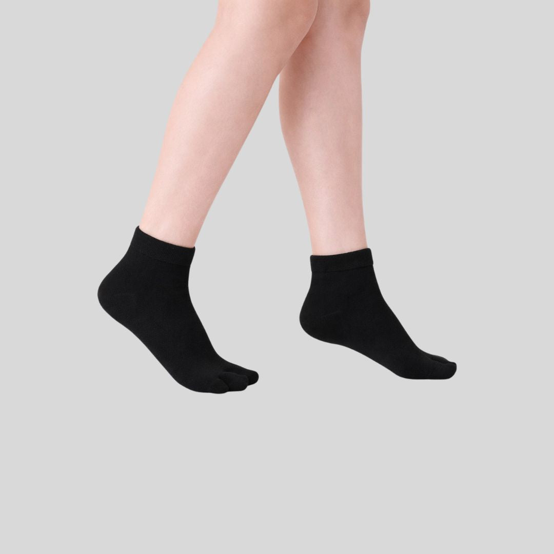 FeatherFlex Toe Ankle Socks (Pack of 5)