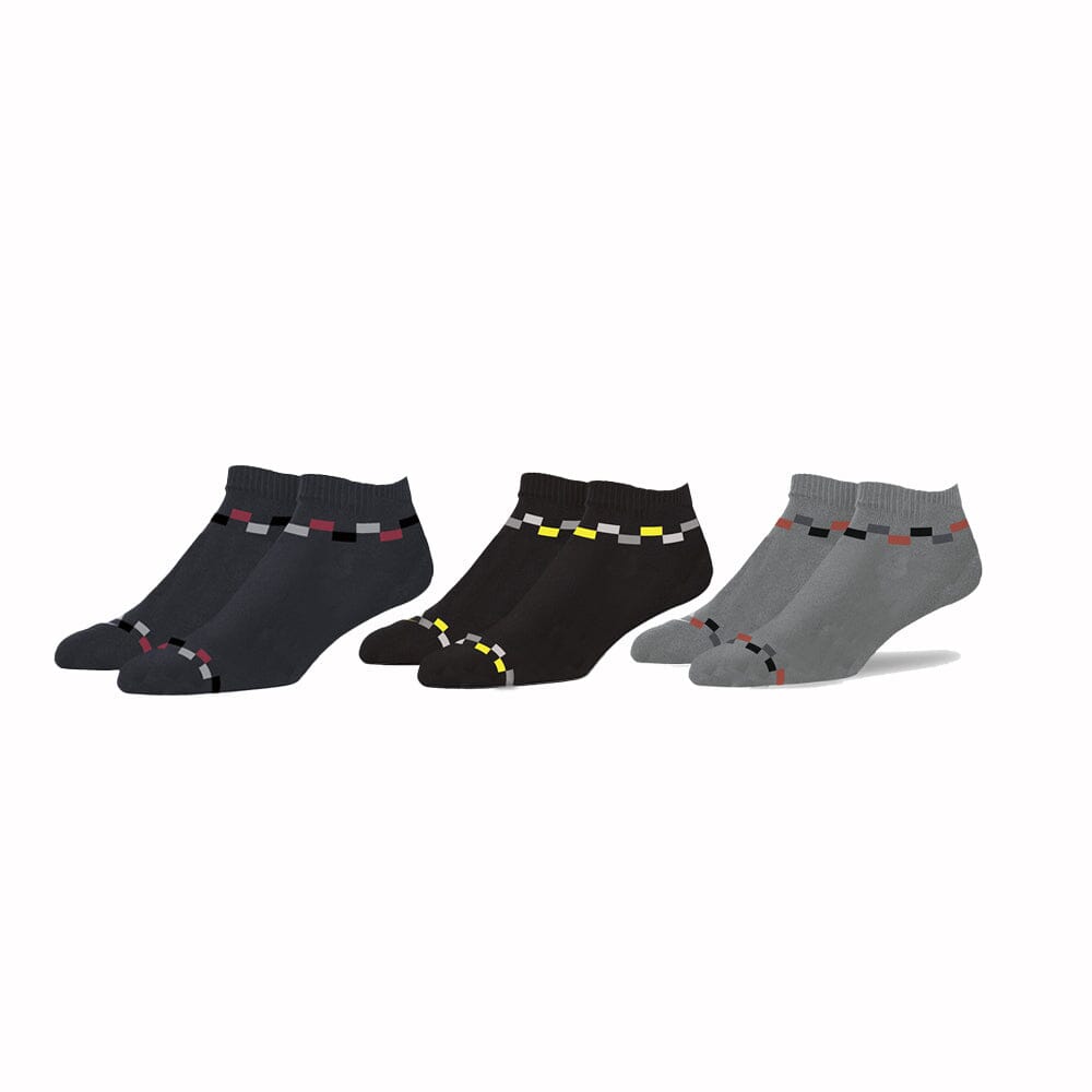 Sports Ankle Socks Socks P3 Pack of 3 (Assorted) 02 Ankle