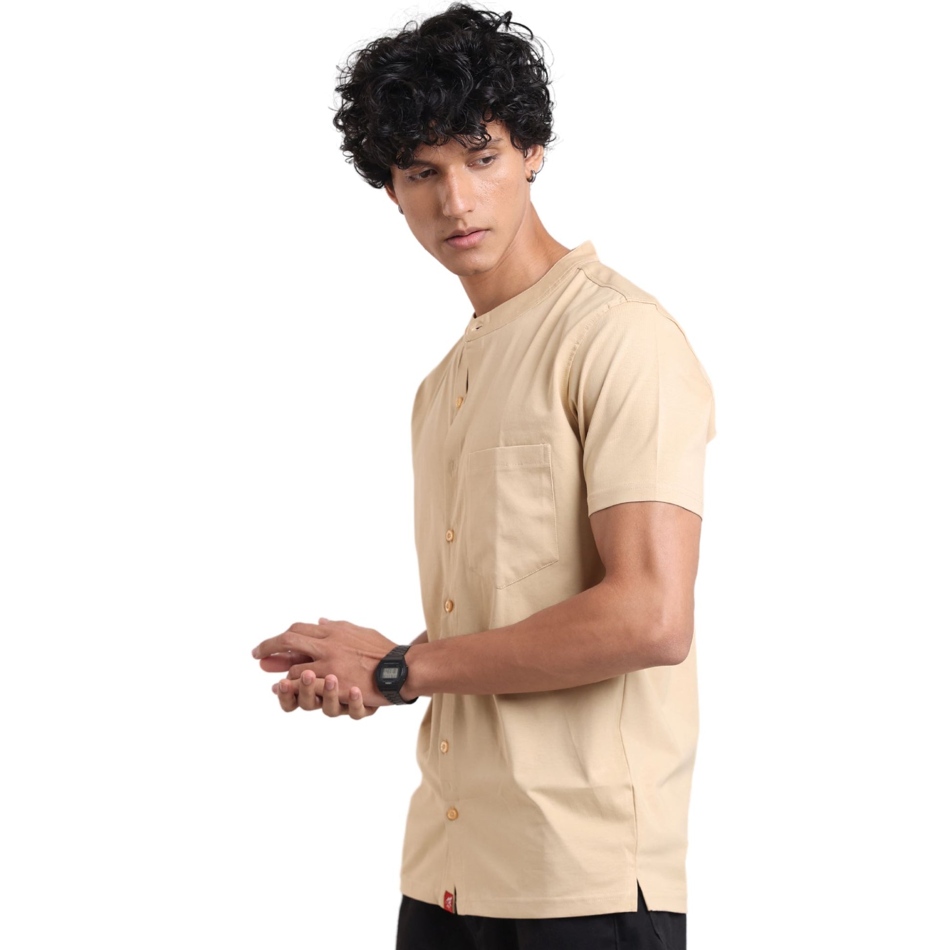 The Silo Front Open Knit Mandarin Front Open Knit Mandarin P3