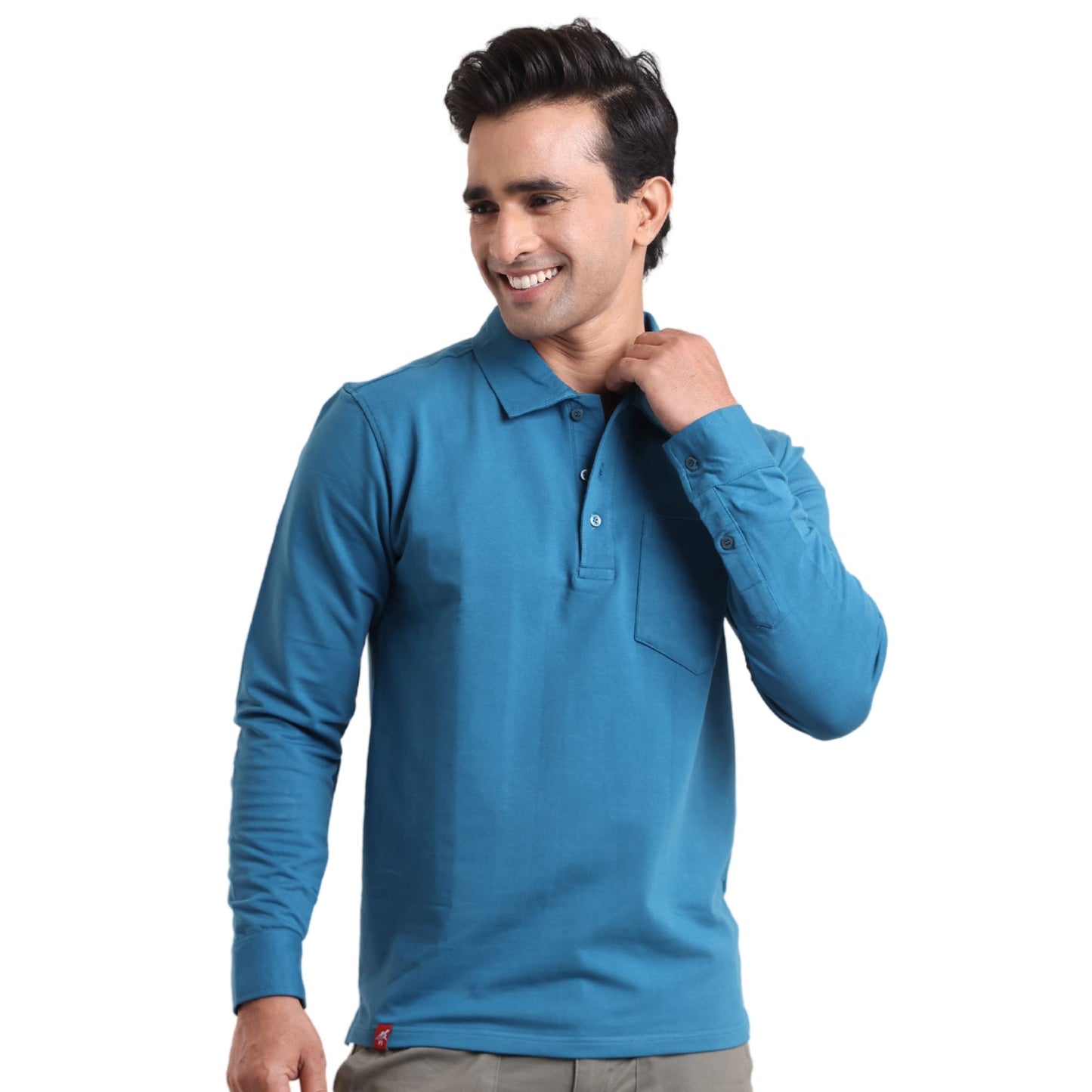 The Terino Cuffed Polo Full Sleeved Cuffed Polos P3