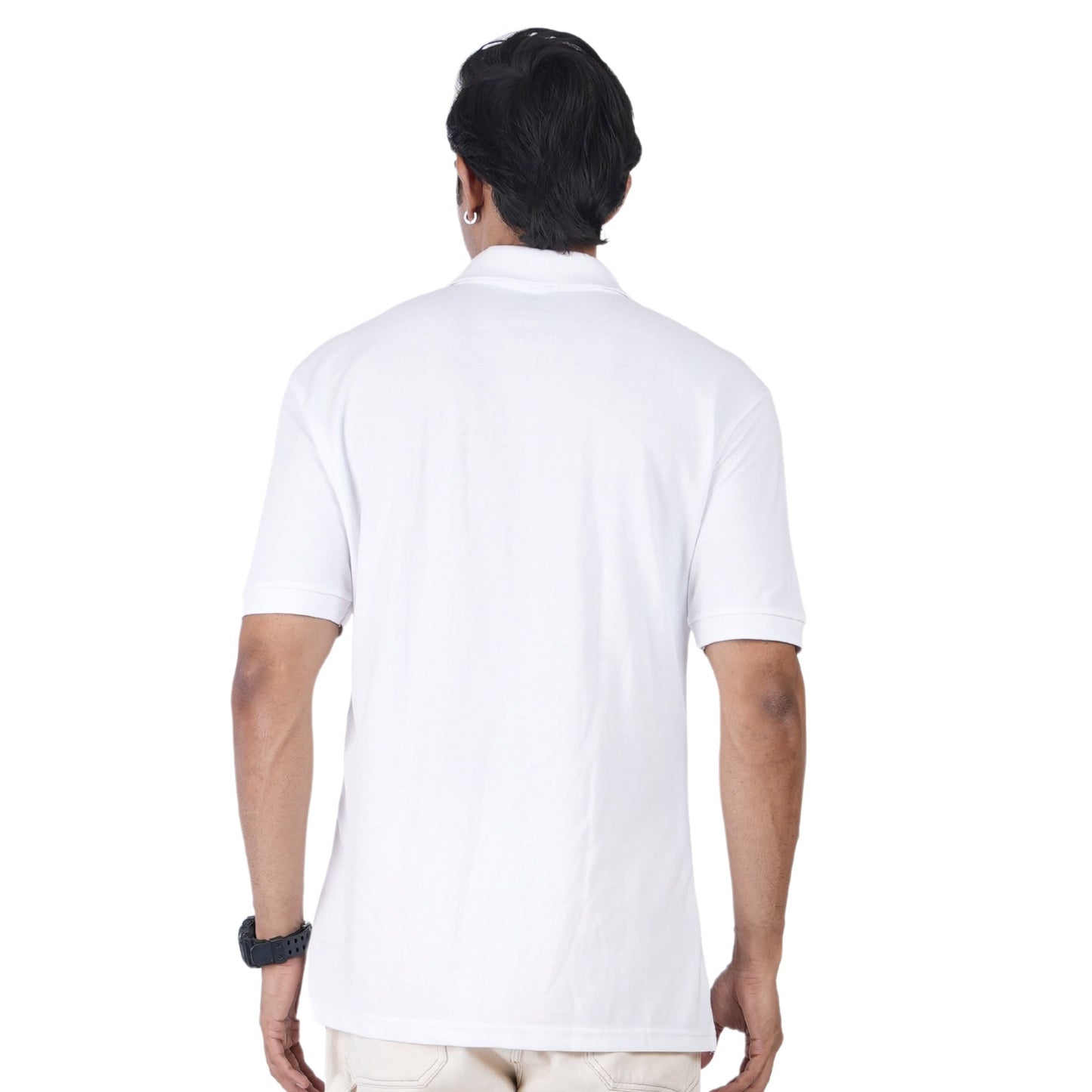 Ultra soft men's polo shirt for lounging - buttery cotton comfort