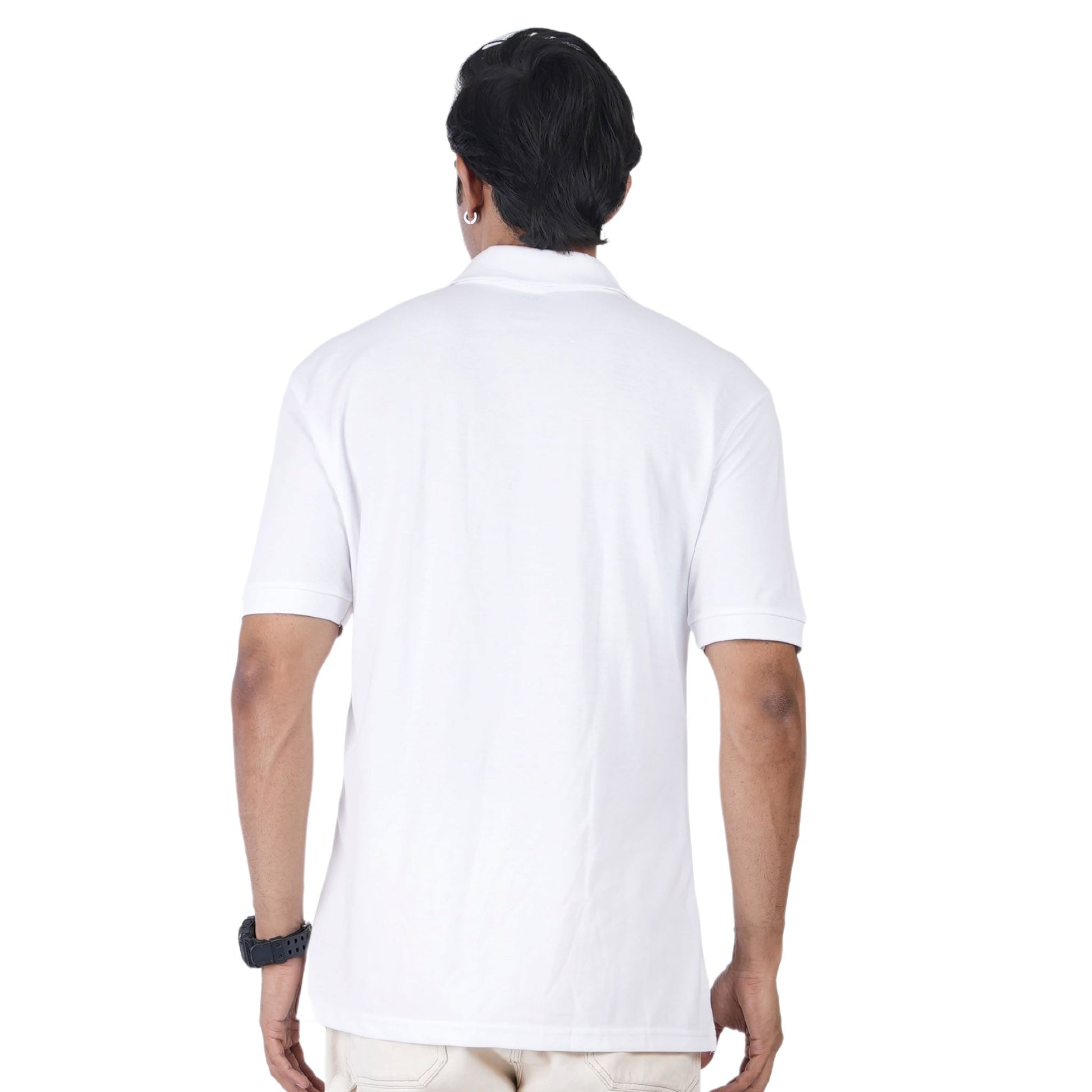 Ultra soft men's polo shirt for lounging - buttery cotton comfort