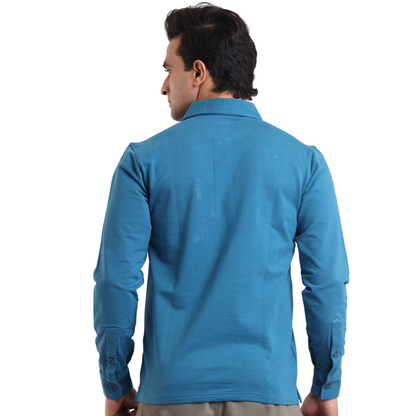 The Terino Cuffed Polo Full Sleeved Cuffed Polos P3