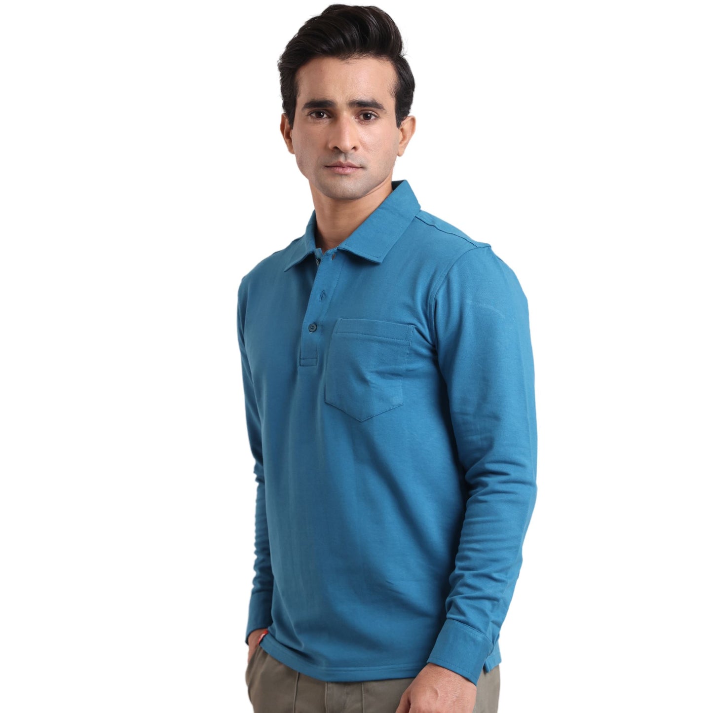 The Terino Cuffed Polo Full Sleeved Cuffed Polos P3