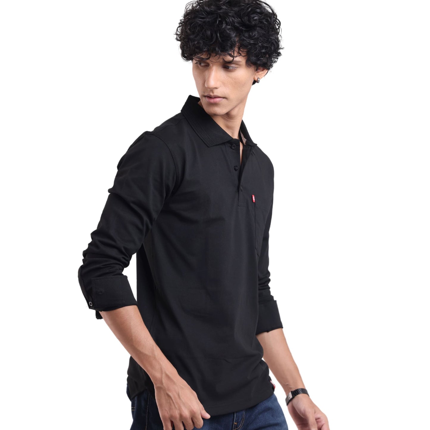 Sandler Knit Cuffed Polo (200+ GSM) Polos P3