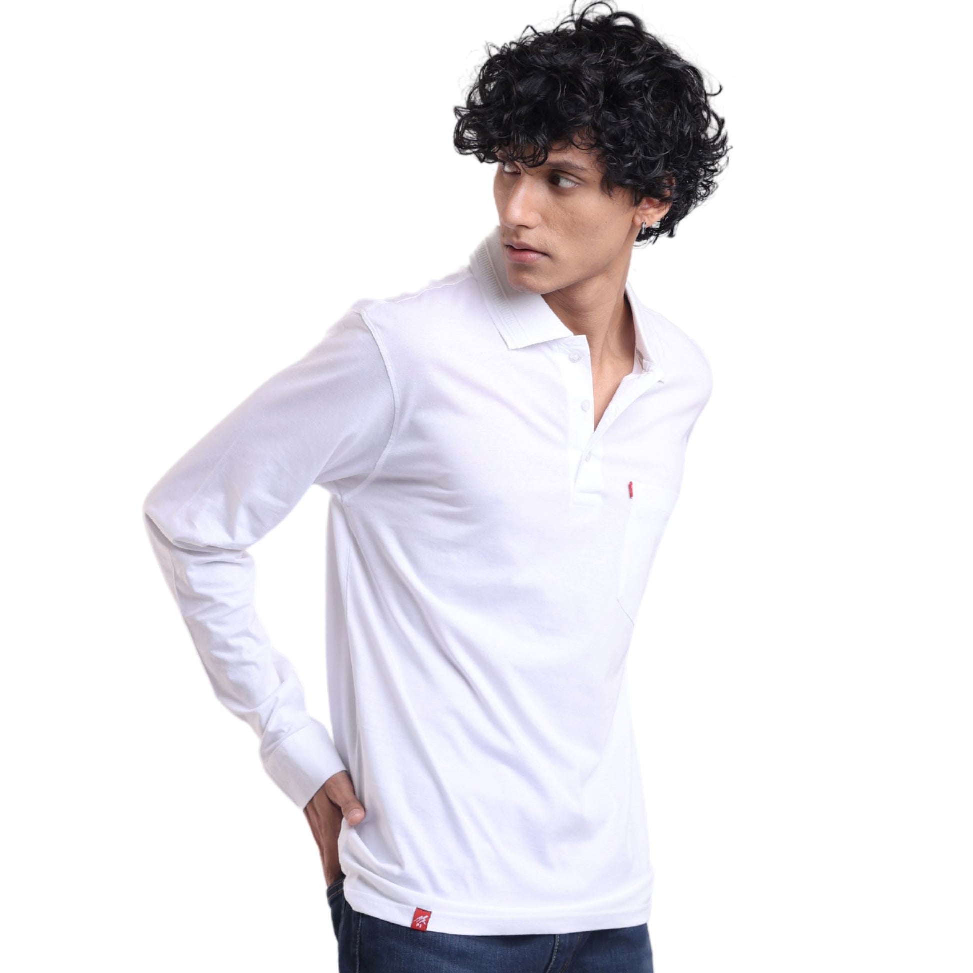 Feather Touch Cloud Cuffed Polo Full Sleeved Cuffed Polos P3