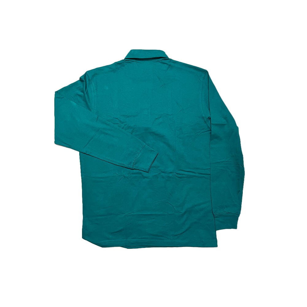 Durable men's polo shirt with no slip hem - office to casual in spurce colour