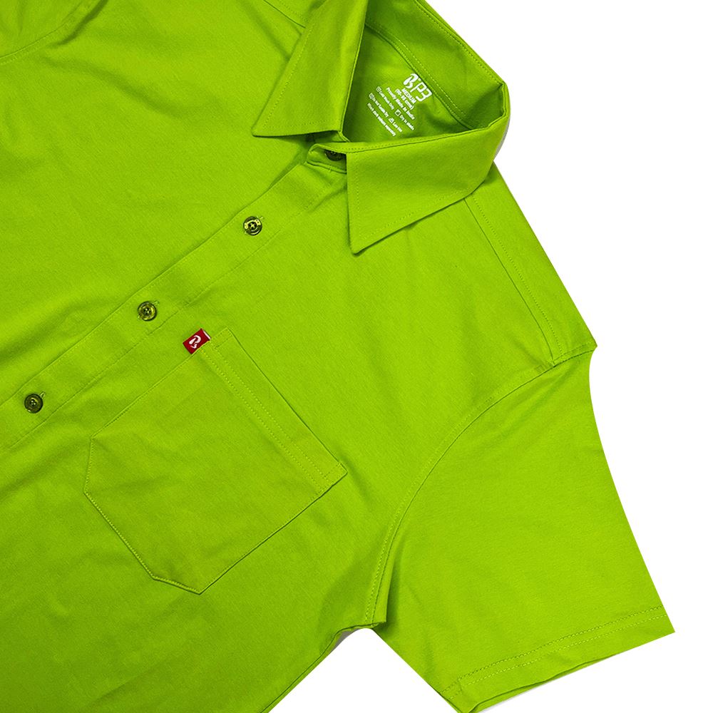 The Cordoba Stretch Knit Shirt Knit Shirts P3 Limes Medium (90 cm - 95 cm) Knit Shirts