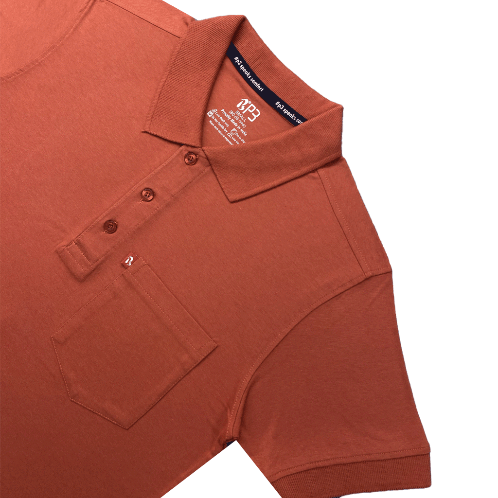P3 polo top t shirt
