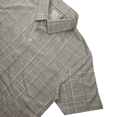 Plaid Lines front open Designer shirt Designer Polos P3 Coriander Small (80 cm - 85 cm) Designer Shirt