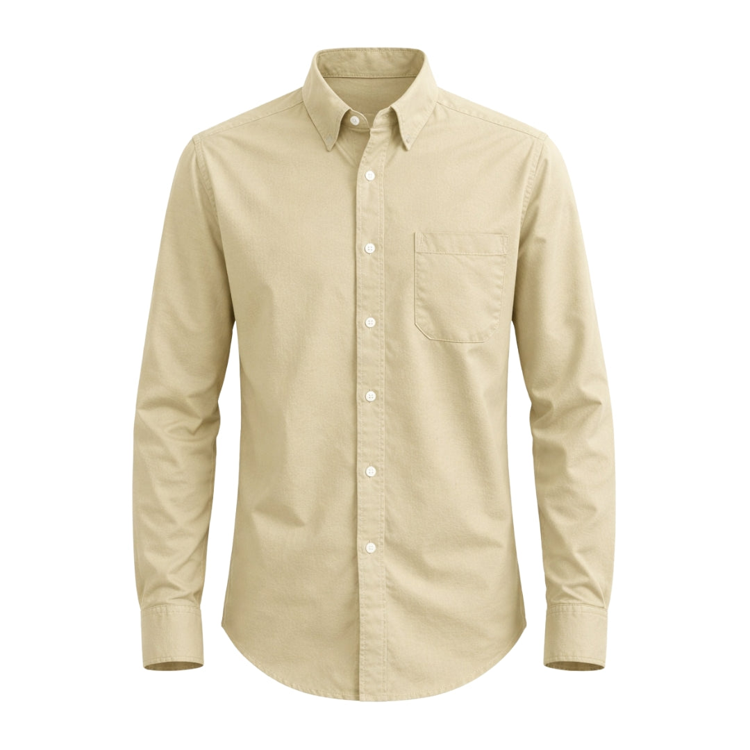 The Wood Pulp Front Open Knit Shirt – Full Sleeve