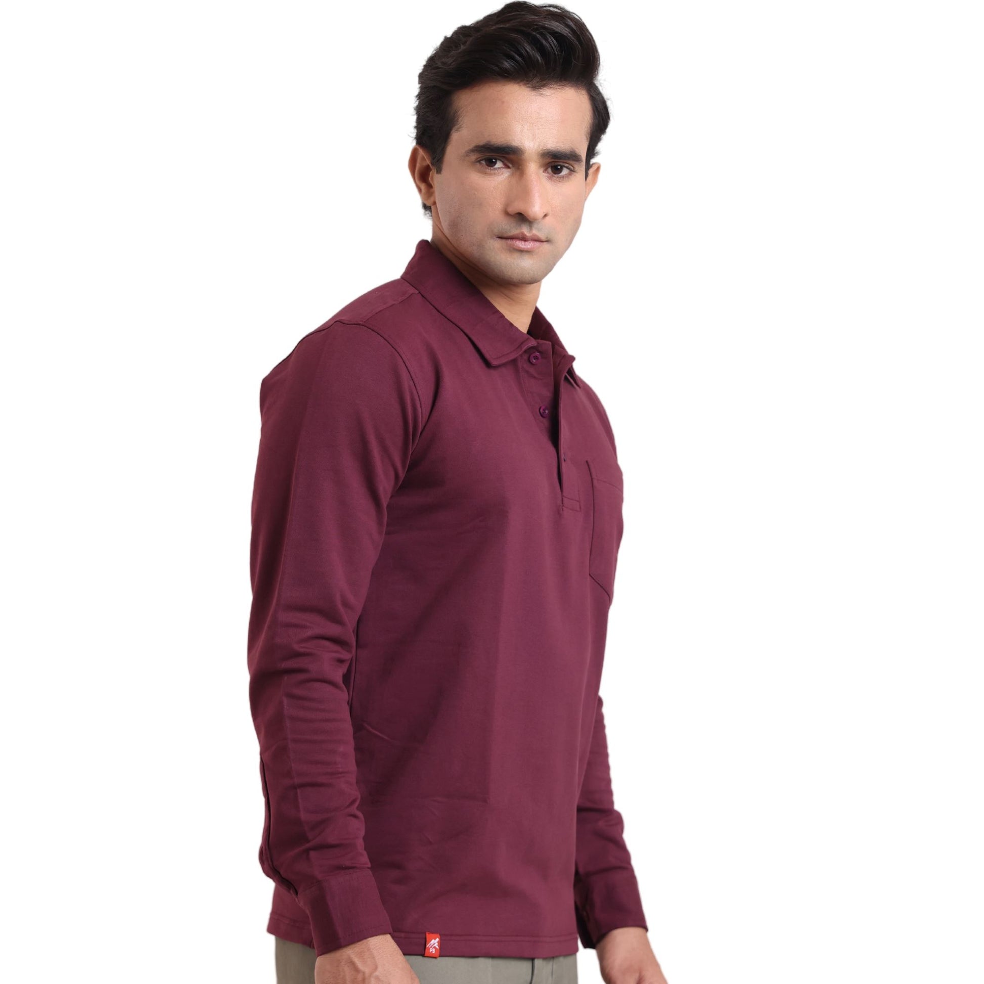 The Terino Cuffed Polo Full Sleeved Cuffed Polos P3