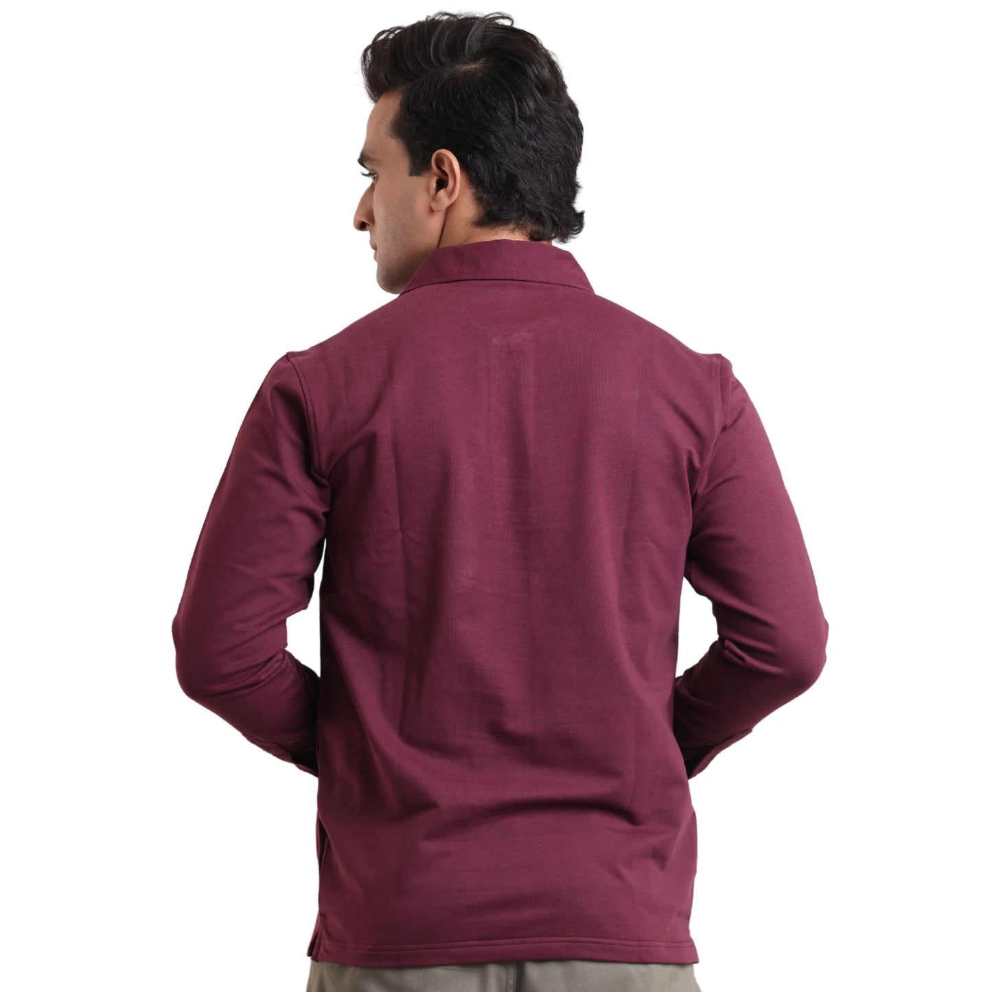 The Terino Cuffed Polo Full Sleeved Cuffed Polos P3