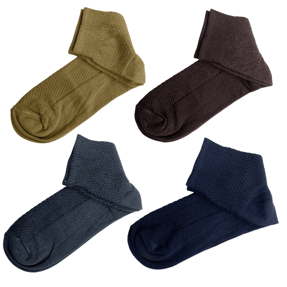 Ankle Socks (Pack of 4) Socks P3 Dolby Texture Ankle