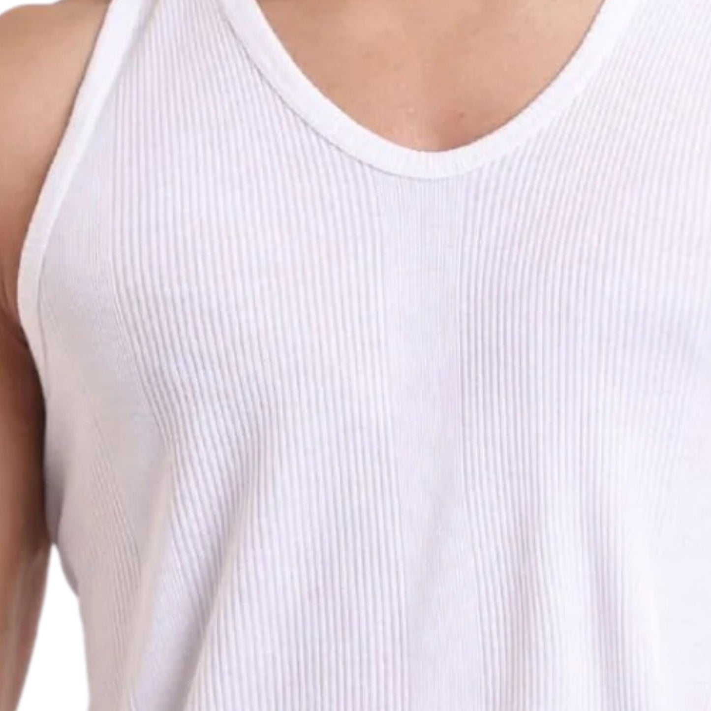 Long lasting cotton vest with non sag sleeves - multipack - P3 India