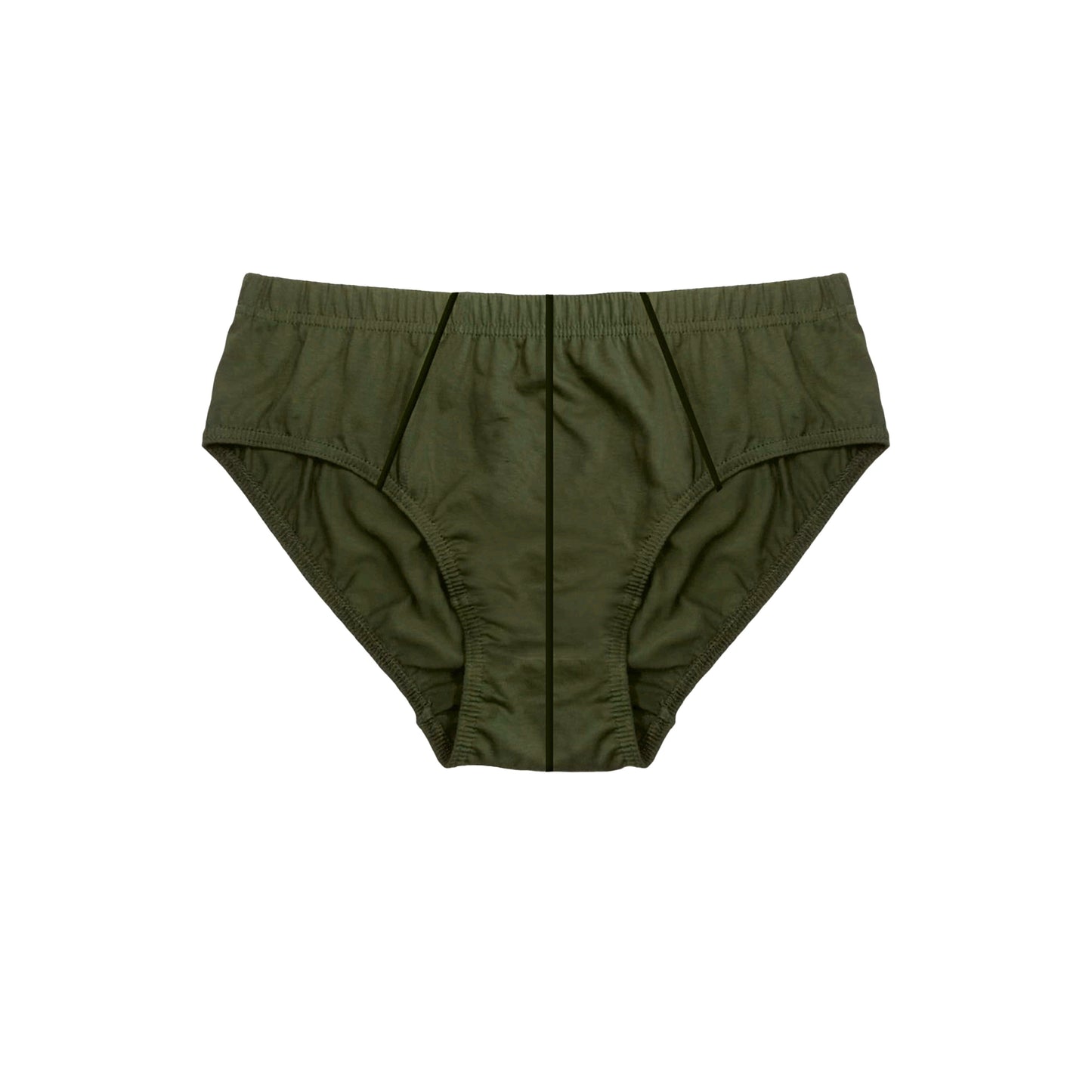 Kobra Brief Briefs P3 Green Coffee Small (70 cm - 75 cm) | Waist upto 28 inches Briefs (Concealed Elastic)