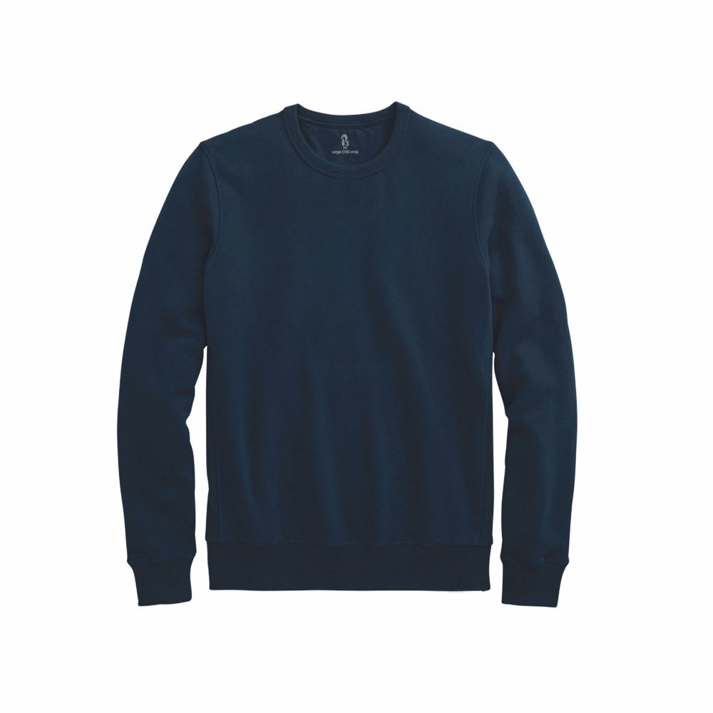 Looper Knit Sweatshirt Sweatshirt P3 Navy Medium (95cms) Sweatshirts