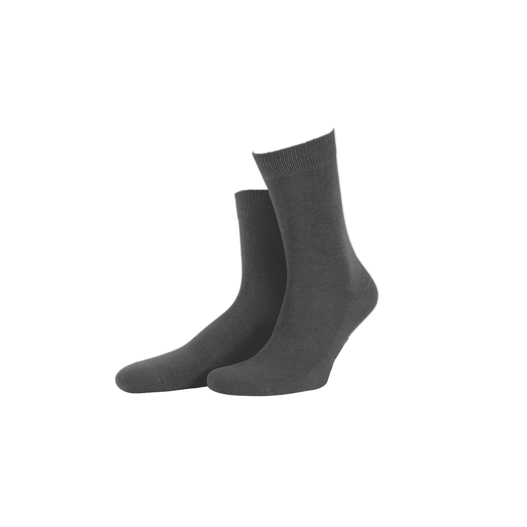 Luxury Series Socks (3 pairs) Socks P3 28 cms (Free Size) All Grey Ink