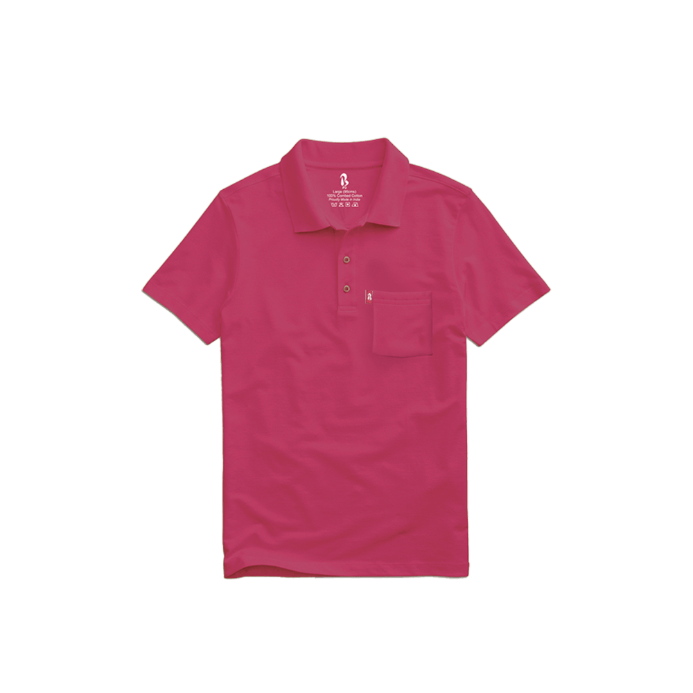 Self Polo Polos P3 Magenta Medium