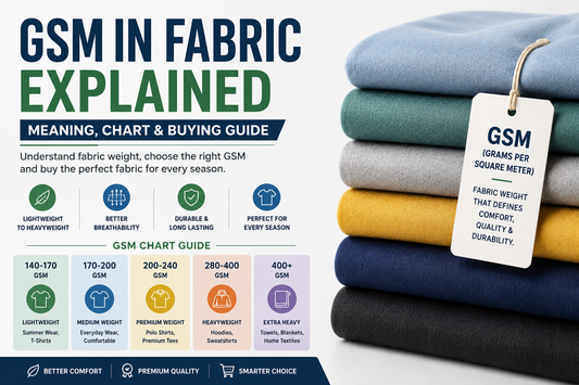 GSM in Fabric Explained: Meaning, Chart &amp; Buying Guide&nbsp;