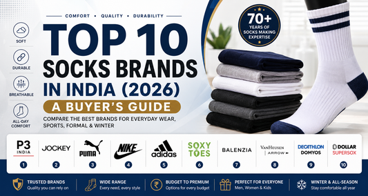 Top 10 Socks Brands in India (2026): A Buyer's Guide