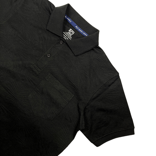 The Foliage Textured Designer Polo