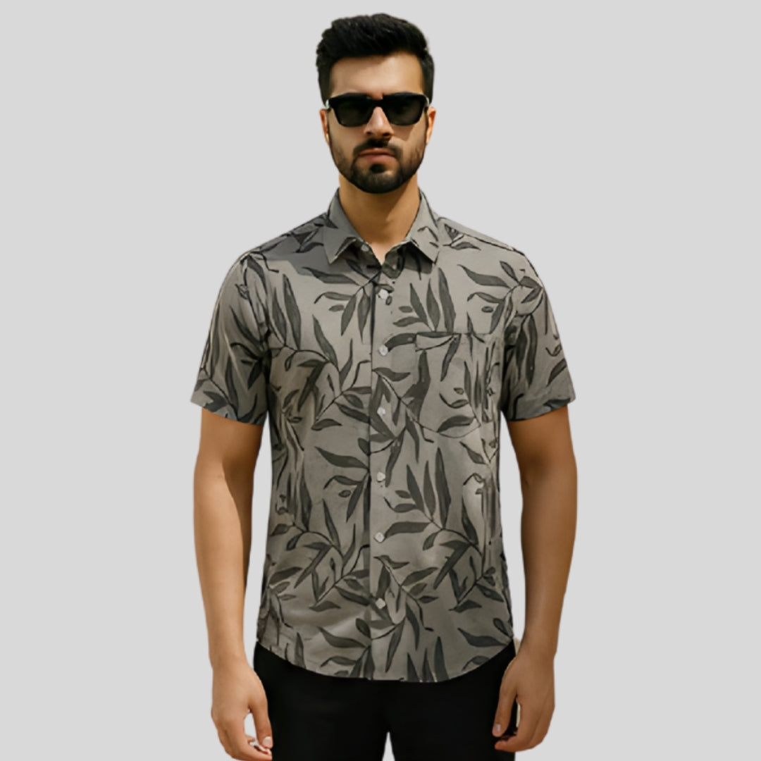 The Stencil Knit Shirt