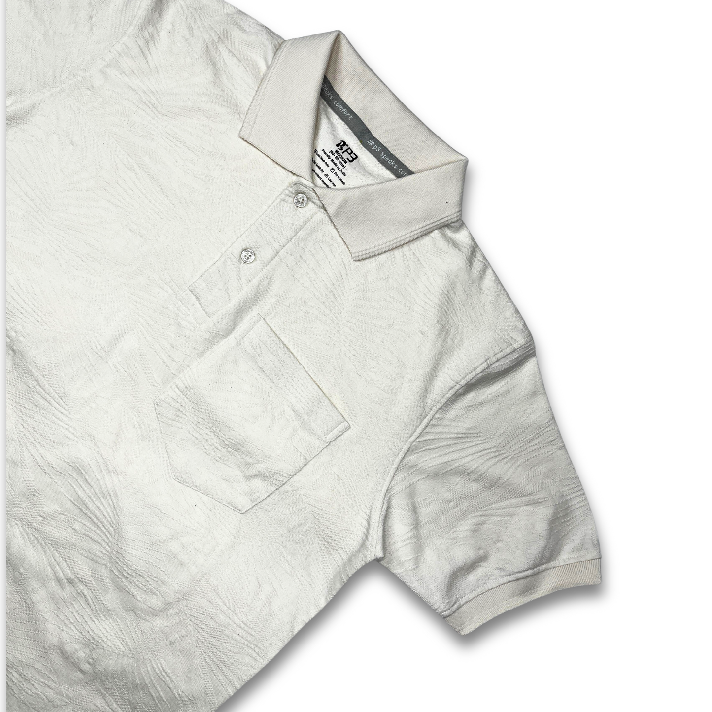 The Foliage Textured Designer Polo