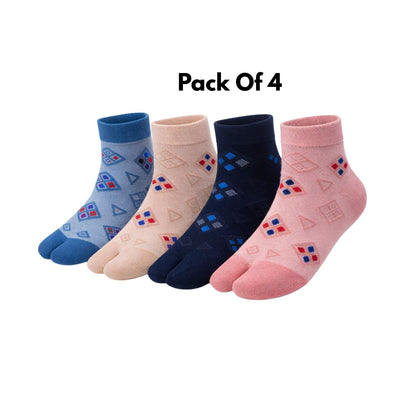 AeroSplit Toe Ankle Socks (Pack of 5)