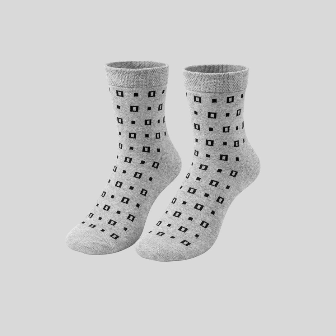 SquareStep Classics Ankle Socks (Pack of 5)