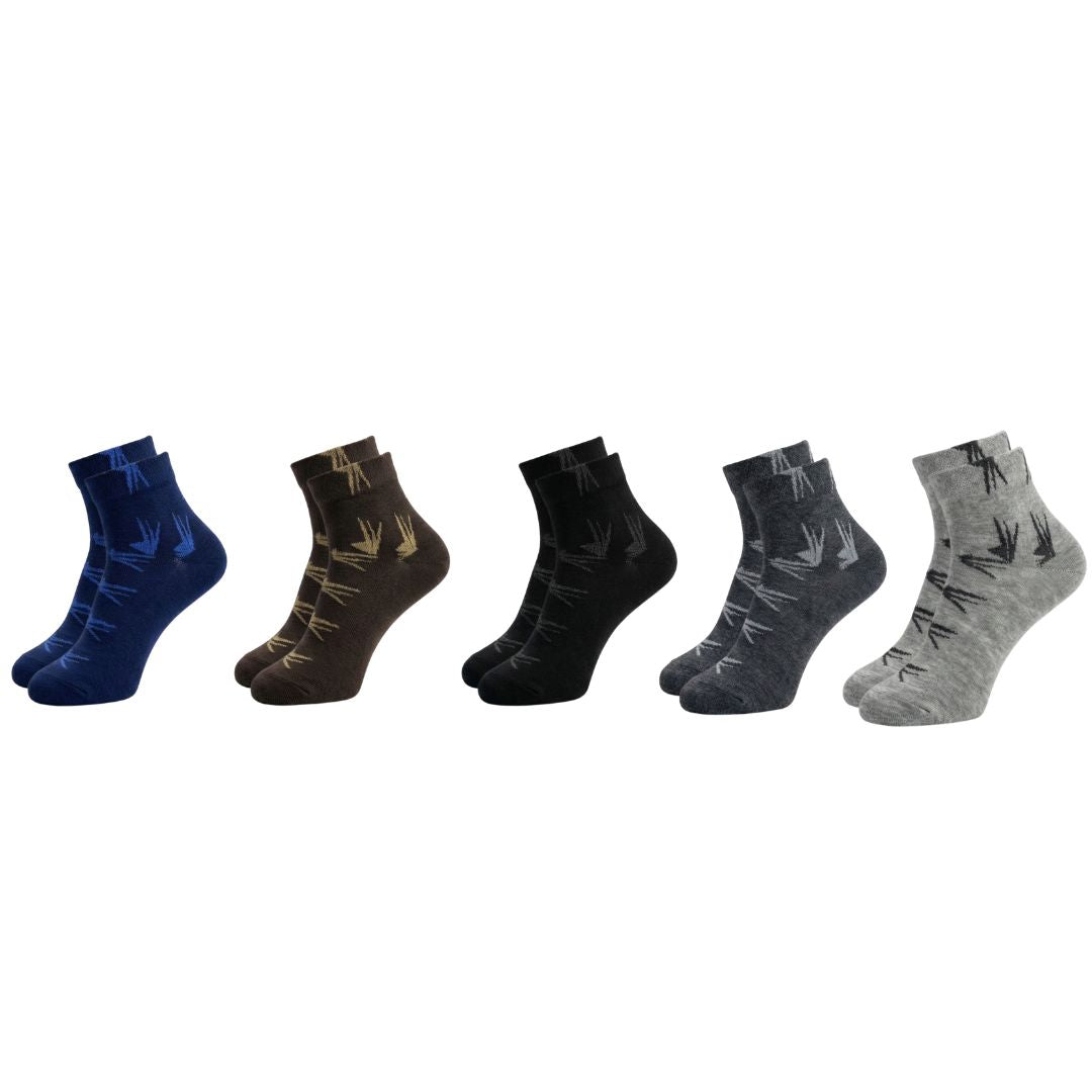 Mid Calf Socks (Pack of 5)