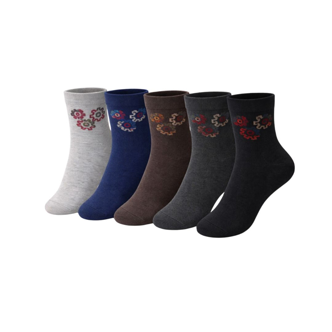 Petaldot Ankle Socks (Pack of 5)
