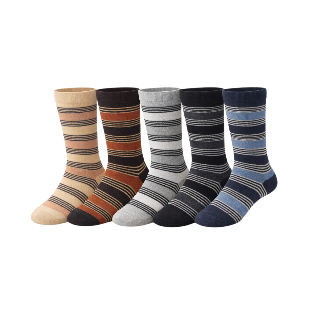 Amber Lane Calf Socks (Pack of 5)