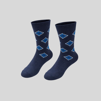 Metro Weave Calf Socks (Pack of 5)