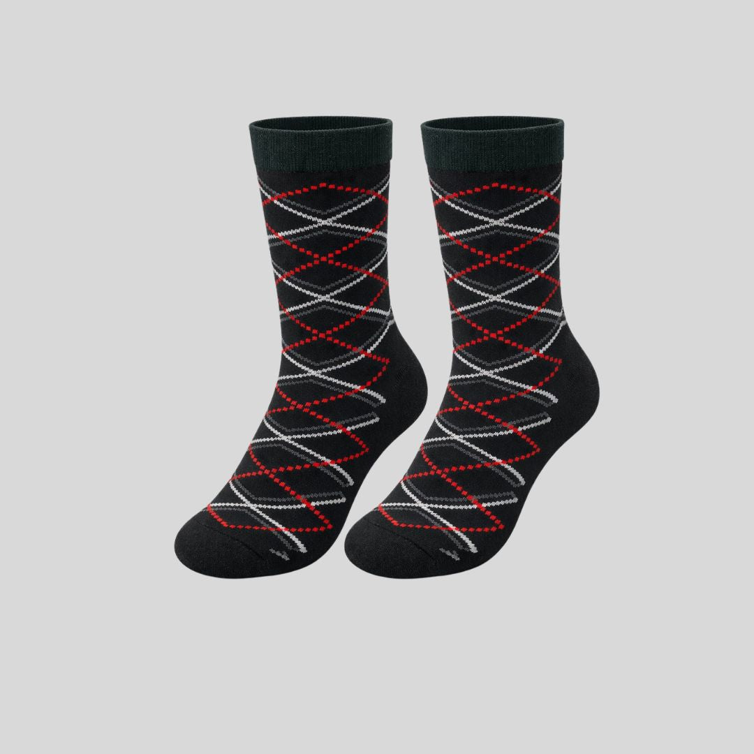 WaveGrid Classic Calf Socks (Pack of 5)