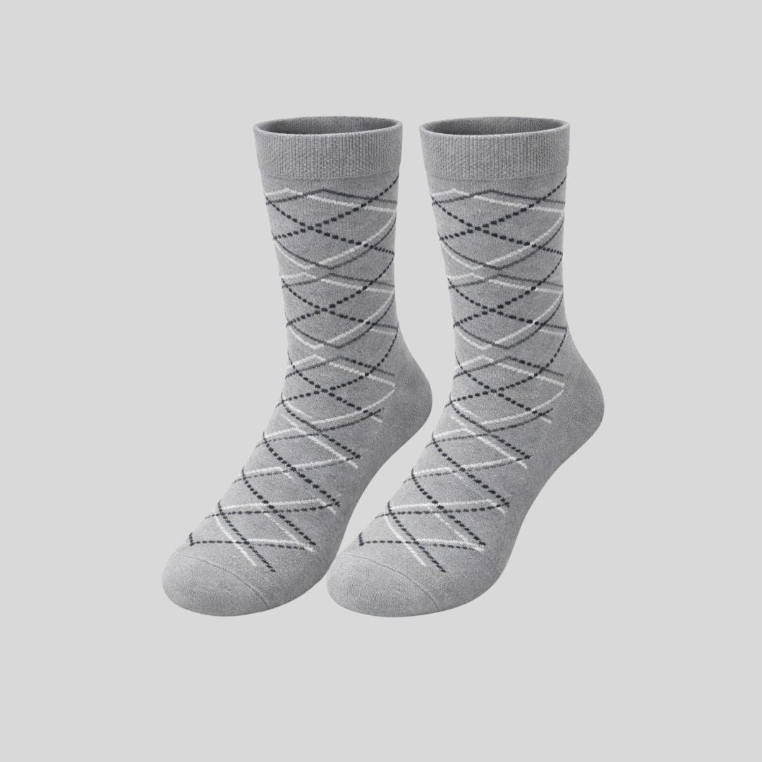 WaveGrid Classic Calf Socks (Pack of 5)