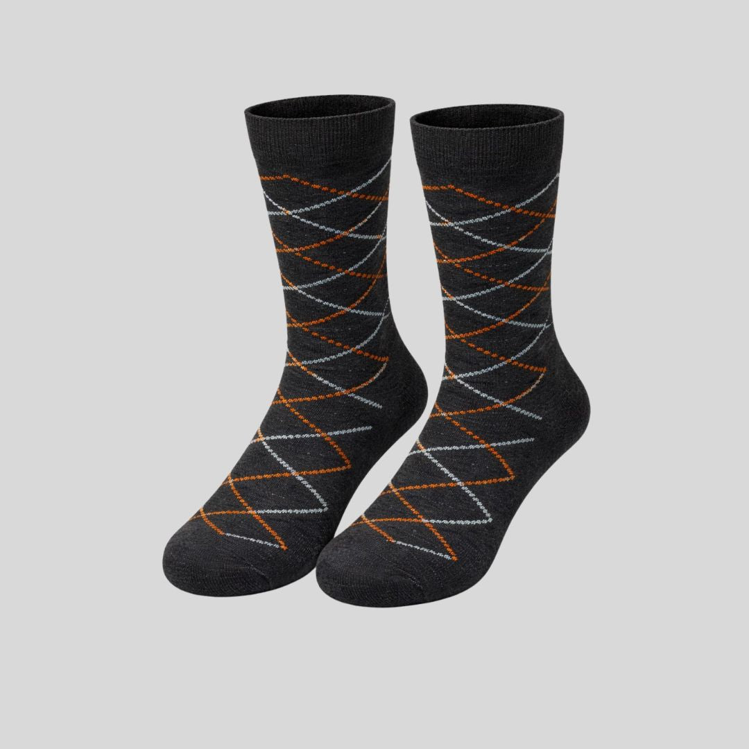 WaveGrid Classic Calf Socks (Pack of 5)