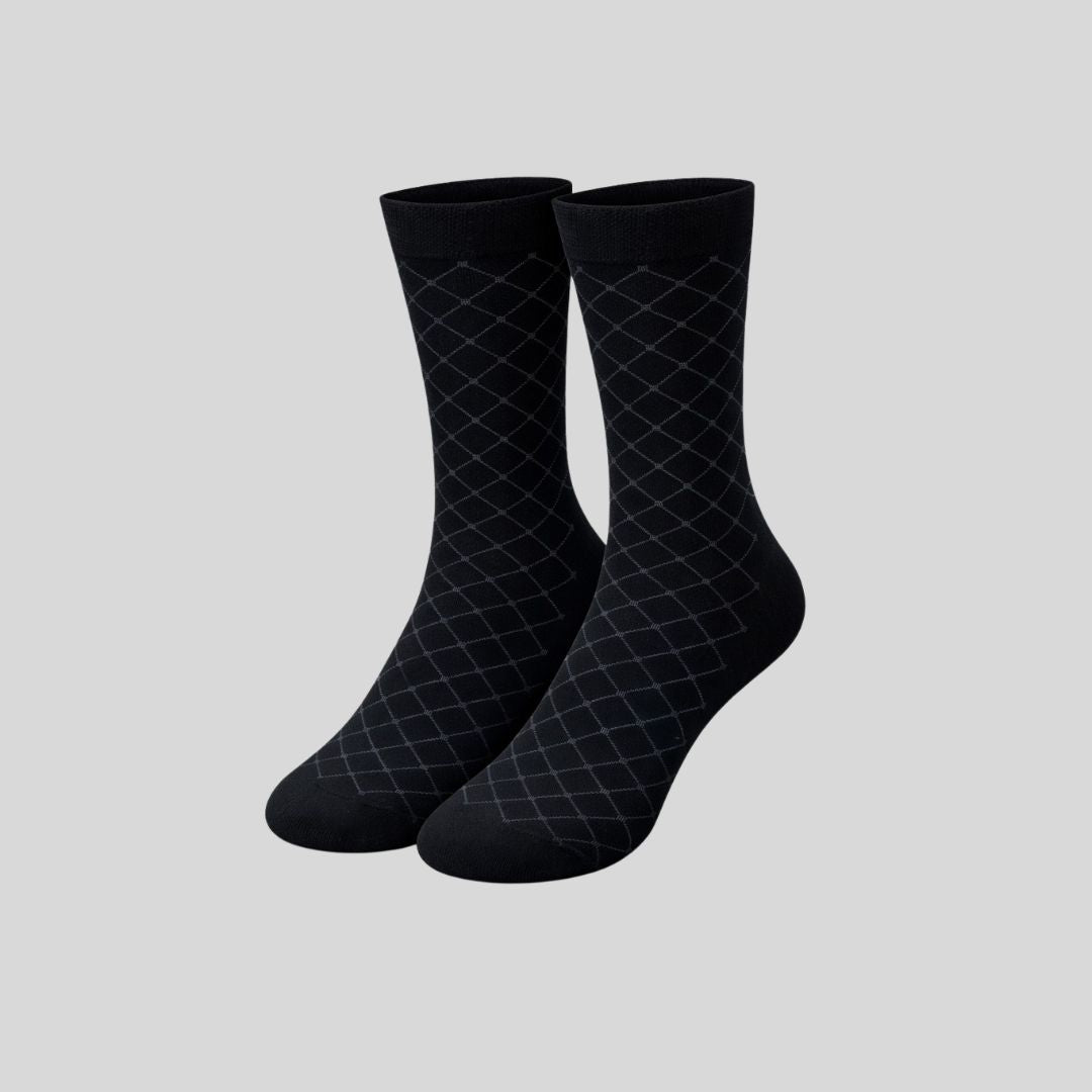 Classic Diamond Calf Socks (Pack of 5)