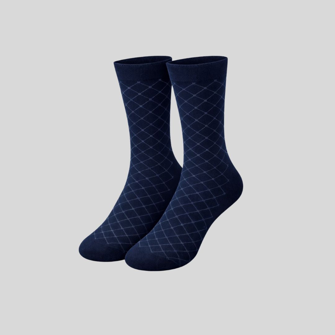 Classic Diamond Calf Socks (Pack of 5)
