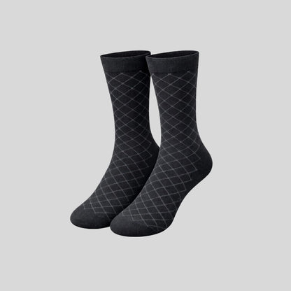 Classic Diamond Calf Socks (Pack of 5)