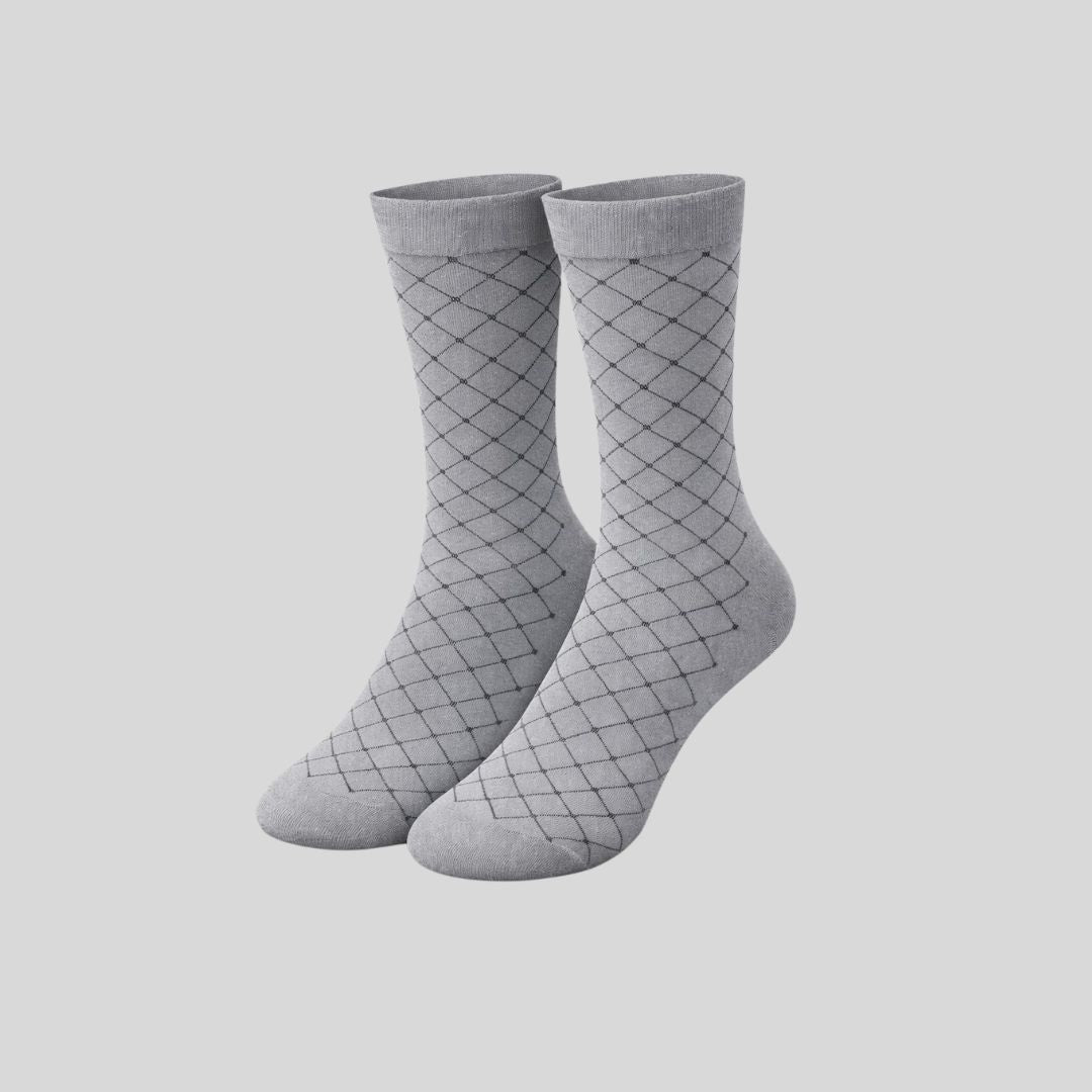Classic Diamond Calf Socks (Pack of 5)