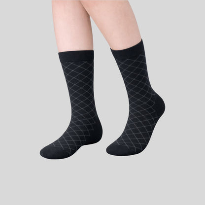 Classic Diamond Calf Socks (Pack of 5)