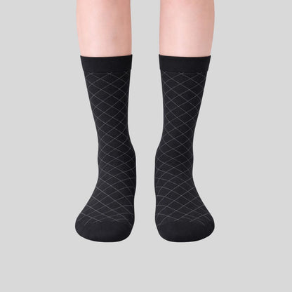 Classic Diamond Calf Socks (Pack of 5)