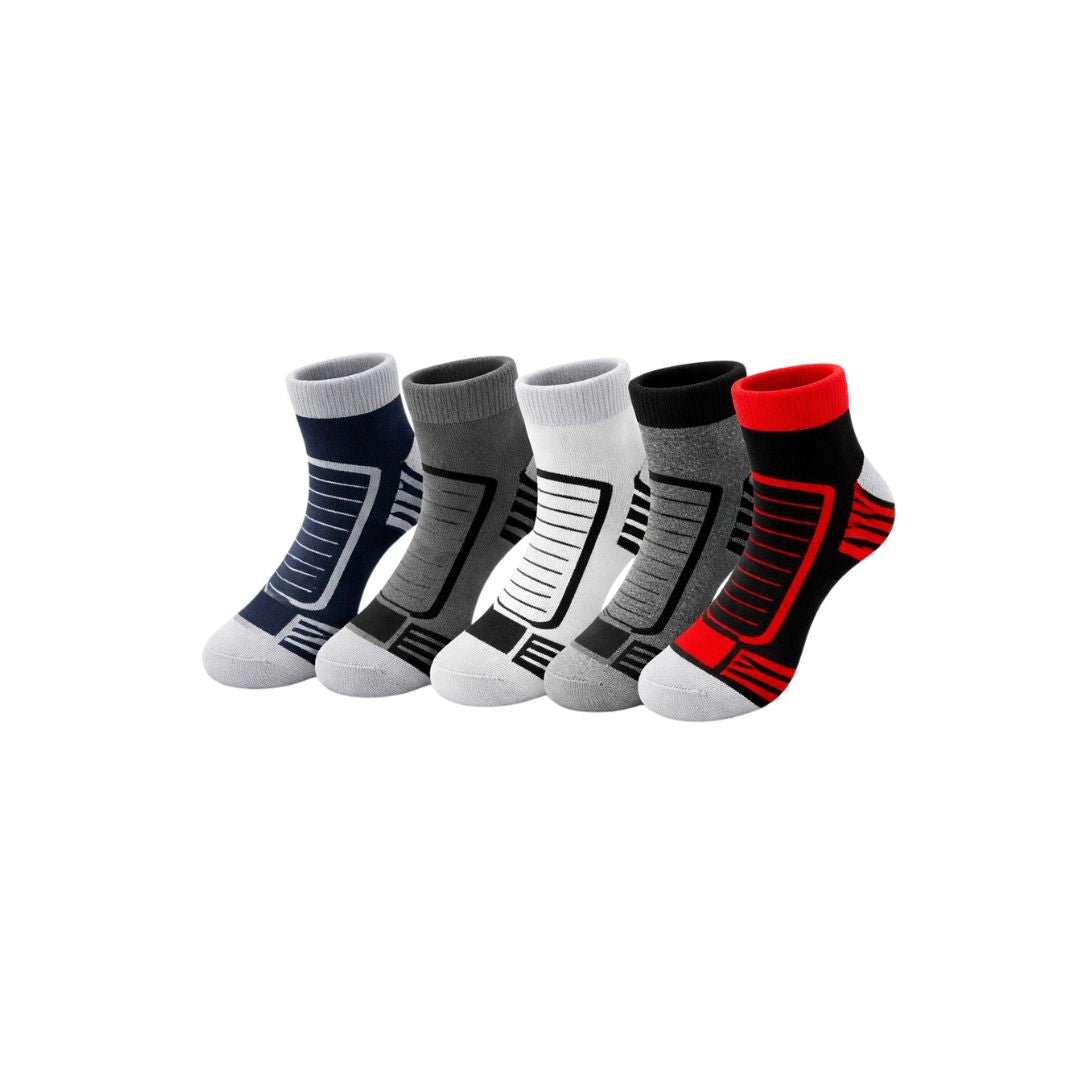 StrideCore Ankle Socks (Pack of 5)