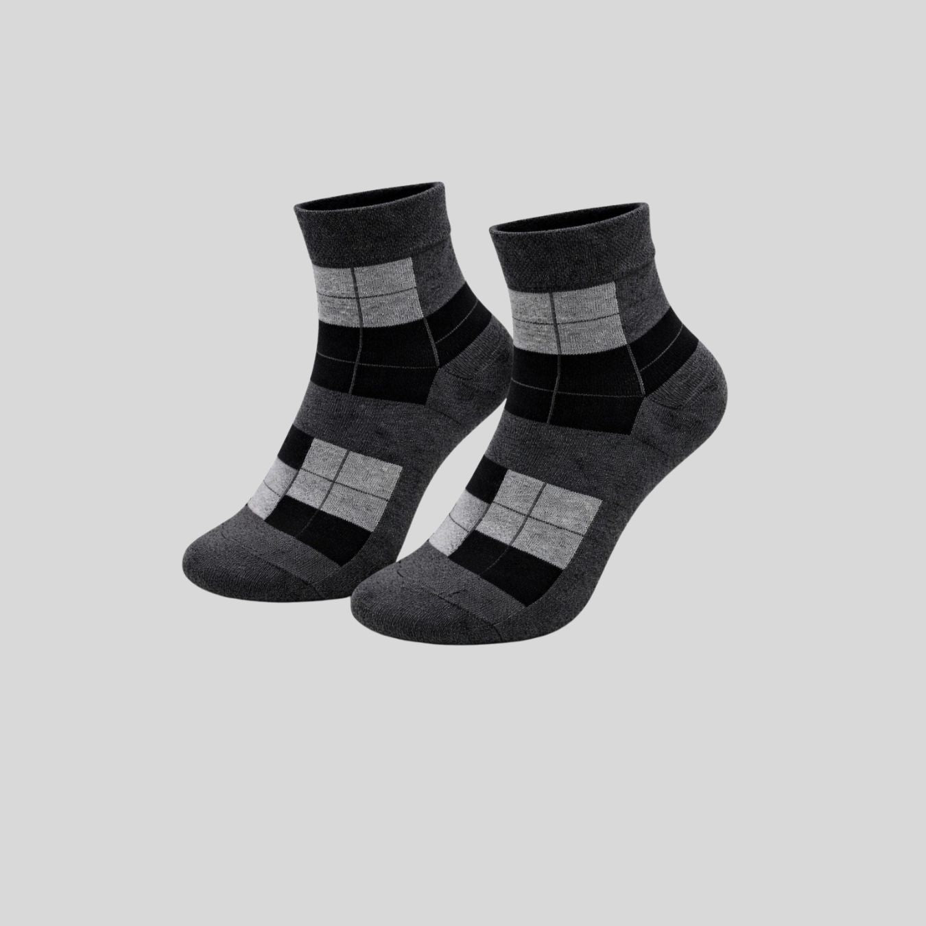 Bistro Check Ankle Socks (Pack of 5)