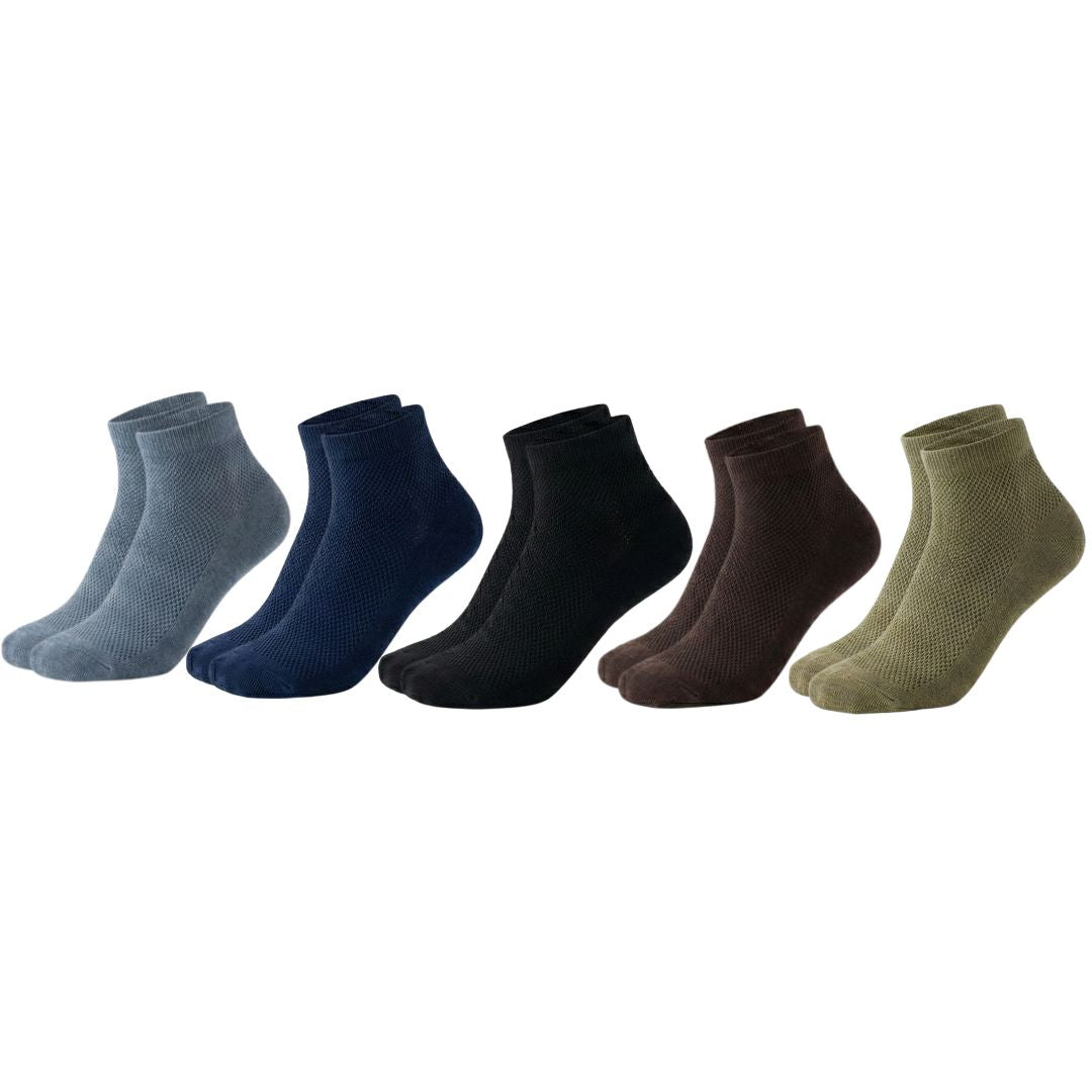 Ankle Height Socks (Pack of 5)