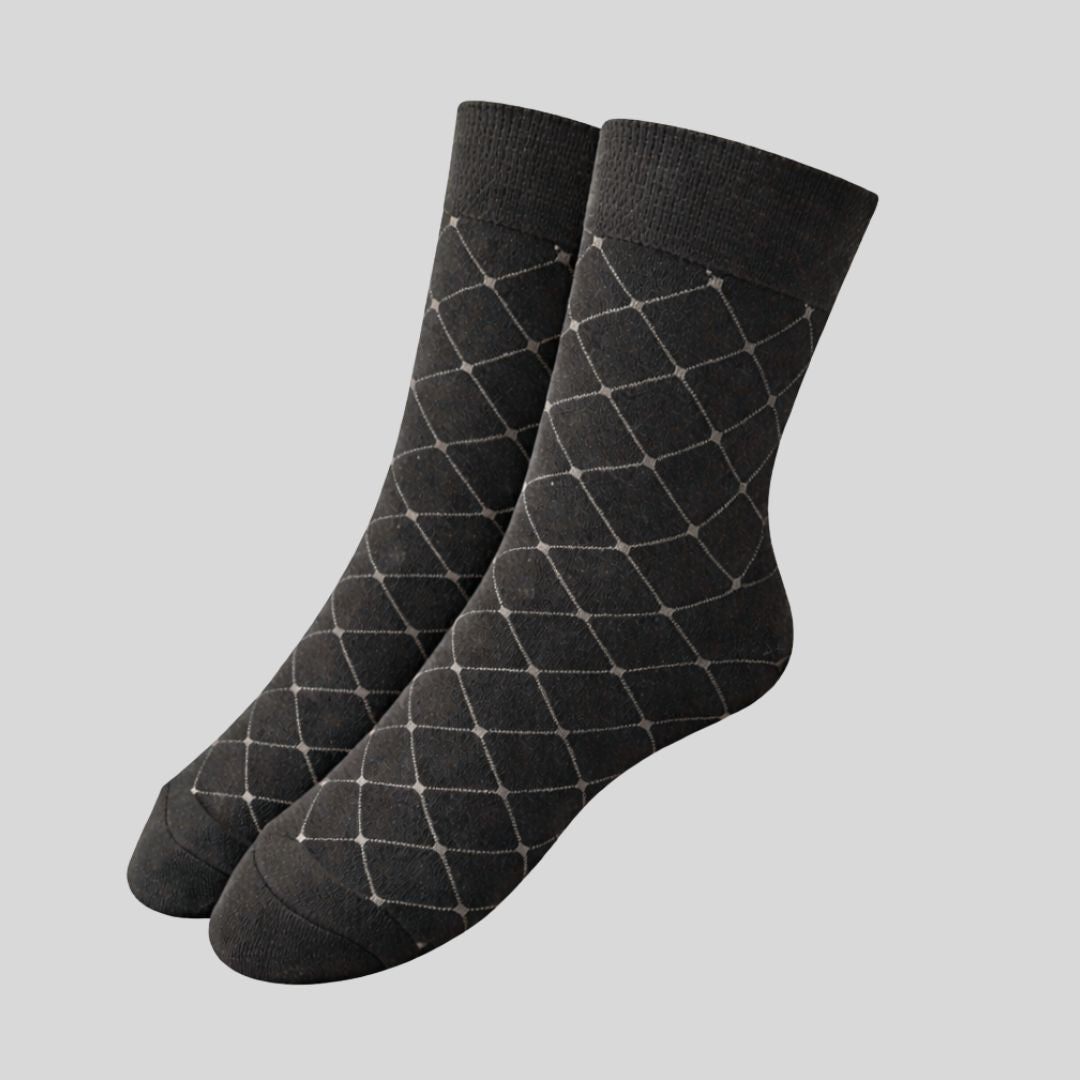 Espresso Link Ankle Socks (Pack of 5)