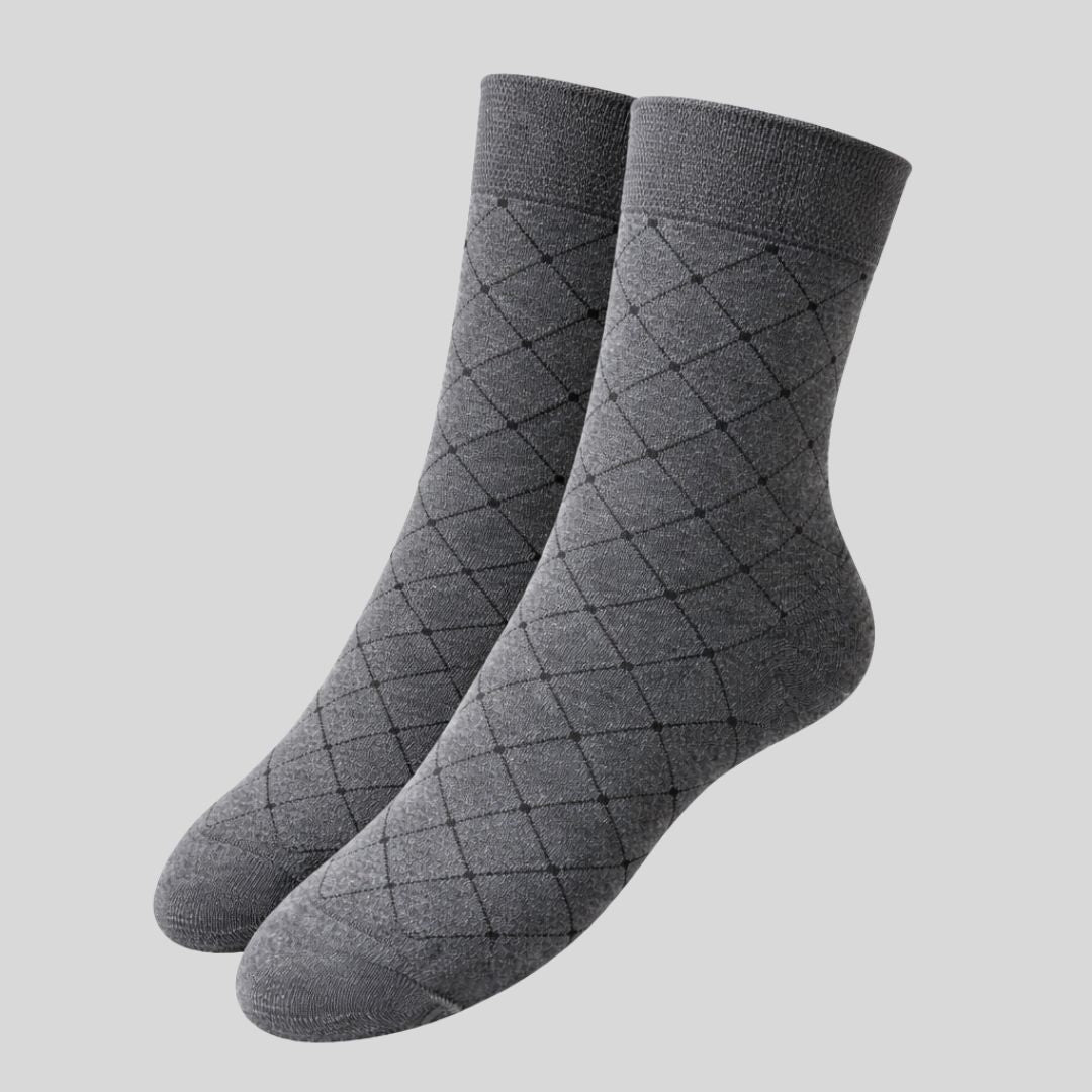 Espresso Link Ankle Socks (Pack of 5)