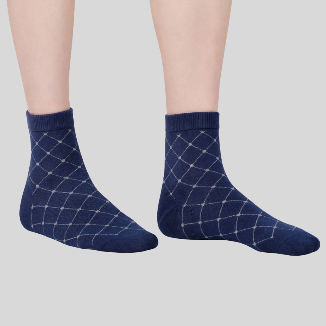 Espresso Link Ankle Socks (Pack of 5)
